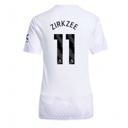 Manchester United Joshua Zirkzee #11 Uit tenue Dames 2025-26 Korte Mouw